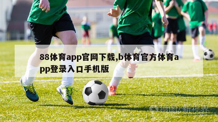 88体育app官网下载,b体育官方体育app登录入口手机版