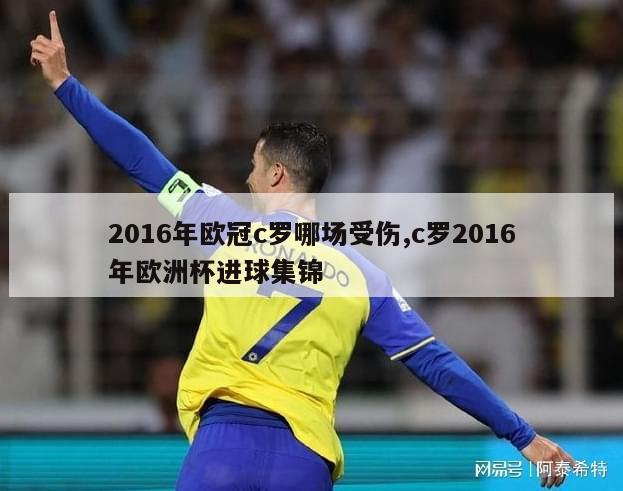 2016年欧冠c罗哪场受伤,c罗2016年欧洲杯进球集锦-图1