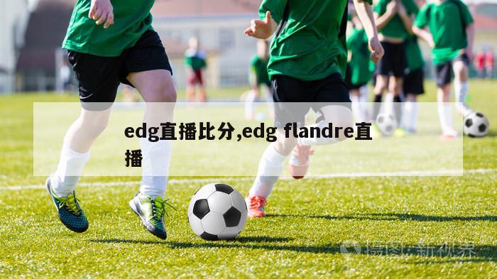 edg直播比分,edg flandre直播-图1