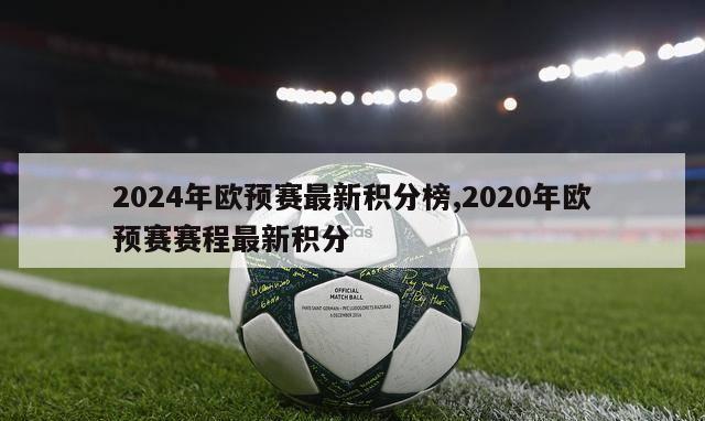 2024年欧预赛最新积分榜,2020年欧预赛赛程最新积分-图1